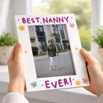 Best Nanny Ever Photo Frame Gifts For Nanny Birthday Christmas