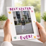Best Sister Ever Photo Frame Gifts For Sister Birthday Christmas