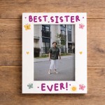 Best Sister Ever Photo Frame Gifts For Sister Birthday Christmas