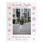 Auntie Gift For Birthday Christmas Personalised Auntie Frame