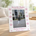 Auntie Gift For Birthday Christmas Personalised Auntie Frame