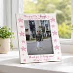 Auntie Gift For Birthday Christmas Personalised Auntie Frame