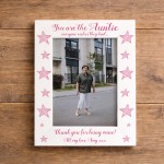 Auntie Gift For Birthday Christmas Personalised Auntie Frame