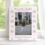Auntie Gift For Birthday Christmas Personalised Auntie Frame