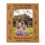 Personalised Auntie Photo Frame Gift For Birthday Christmas Gift