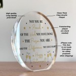 Happy Retirement Acrylic Plaque Gift for Colleague Friend Boss