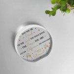 Happy Retirement Acrylic Plaque Gift for Colleague Friend Boss