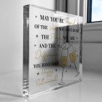 Retirement Gifts For Colleagues Friends Happy Retirement Plaque