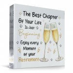 Retirement Gifts For Women Men Acrylic Plaque Retirement Gifts