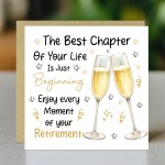 Happy Retirement Greeting Card Retirement Card for Colleague