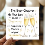 Happy Retirement Greeting Card Retirement Card for Colleague