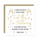 Funny Retirement Card For Women Congratulations On Retirement Funny Retirement Card For Women Congratulations On Retirement