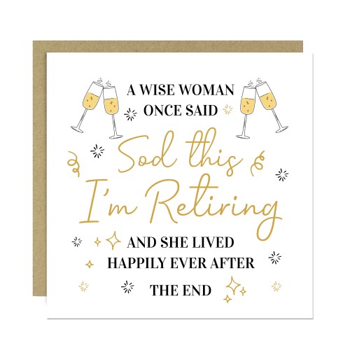 Funny Retirement Card For Women Congratulations On Retirement Funny Retirement Card For Women Congratulations On Retirement