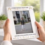 Funny Retirement Gift For Women 7x5 Photo Frame Leaving Job