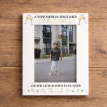 Funny Retirement Gift For Women 7x5 Photo Frame Leaving Job