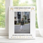 Funny Retirement Gift For Women 7x5 Photo Frame Leaving Job