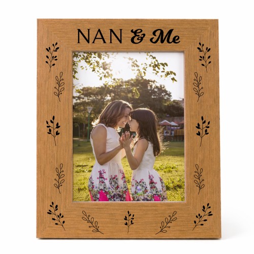 Nan Gift For Birthday Christmas Nan And Me Photo Frame Gift