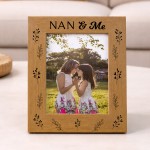 Nan Gift For Birthday Christmas Nan And Me Photo Frame Gift