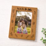 Nan Gift For Birthday Christmas Nan And Me Photo Frame Gift