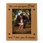 Dad Gift From Dog Dad Birthday Fathers Day Christmas Gift