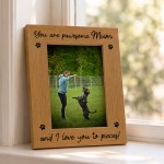 You Are Pawesome Mum Photo Frame Gift From Dog Mum Birthday Gift