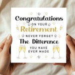 Happy Retirement Card Congratulations on Your Retirement