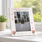 Personalised Auntie Gifts Photo Frame For Auntie Thank You