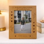 Personalised Gift For Nanny Photo Frame From Granddaughter Son Personalised Gift For Nanny Photo Frame From Granddaughter Son