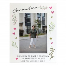 Grandma Gifts For Birthday Photo Frame For Grandma From Grandson