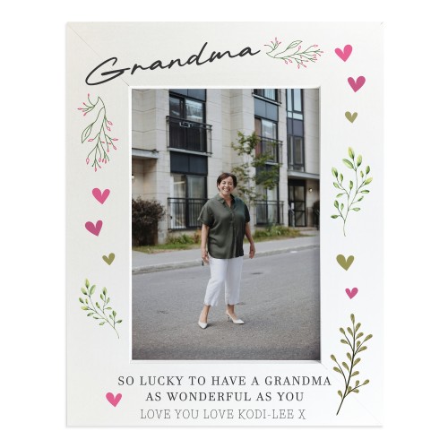 Grandma Gifts For Birthday Photo Frame For Grandma From Grandson