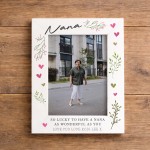 Nana Gift For Birthday Photo Frame For Nana Gift from Grandchild
