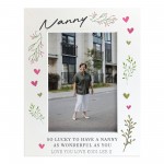Personalised Nanny Gifts Photo Frame For Nanny From Grandson
