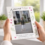 Personalised Nanny Gifts Photo Frame For Nanny From Grandson