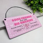 Funny Best Friend Gift Friendship Gifts Hanging Acrylic Plaque