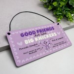 Funny Best Friend Gift for Women Friendship Gifts Acrylic Plaque