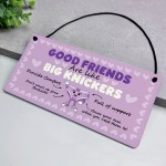 Funny Best Friend Gift for Women Friendship Gifts Acrylic Plaque