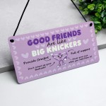 Funny Best Friend Gift for Women Friendship Gifts Acrylic Plaque