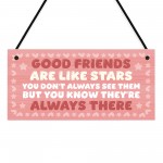 Friendship Gifts Hanging Plaque Friendship Gift For Her