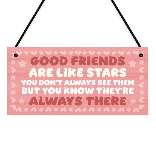 Friendship Gifts Hanging Plaque Friendship Gift For Her