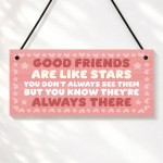 Friendship Gifts Hanging Plaque Friendship Gift For Her