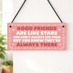 Friendship Gifts Hanging Plaque Friendship Gift For Her