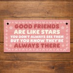 Friendship Gifts Hanging Plaque Friendship Gift For Her