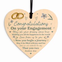 Novelty Congratulations On Your Engagement Gift For Couple