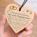 Novelty Congratulations On Your Engagement Gift For Couple