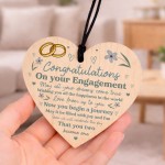 Novelty Congratulations On Your Engagement Gift For Couple