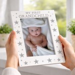 Gift For Nanny Nan Grandma Nana My First Grandchild Photo Frame 