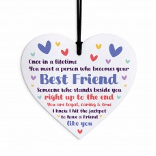 Friendship Gift For Best Friend For Birthday Christmas Heart