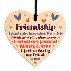 Friendship Plaque Gift For Best Friend For Birthday Christmas