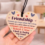 Friendship Plaque Gift For Best Friend For Birthday Christmas Friendship Plaque Gift For Best Friend For Birthday Christmas