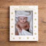 My First Grandchild Photo Frame Gift For Nanny Nan Grandma Nana